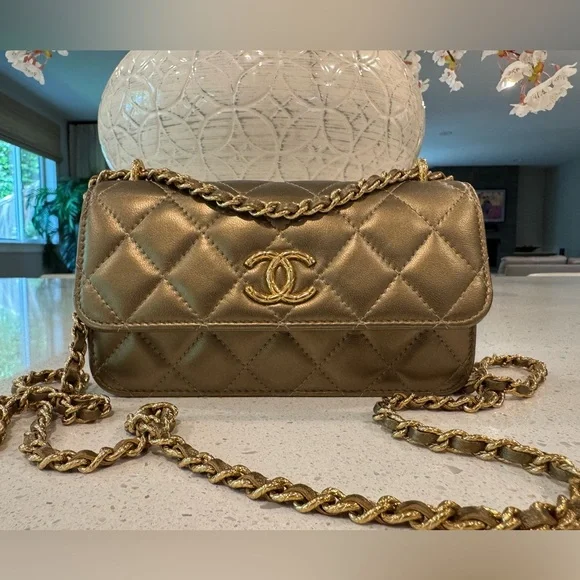 Rare CHANEL Mini Quilted Flap Bag - Picture 2 of 14